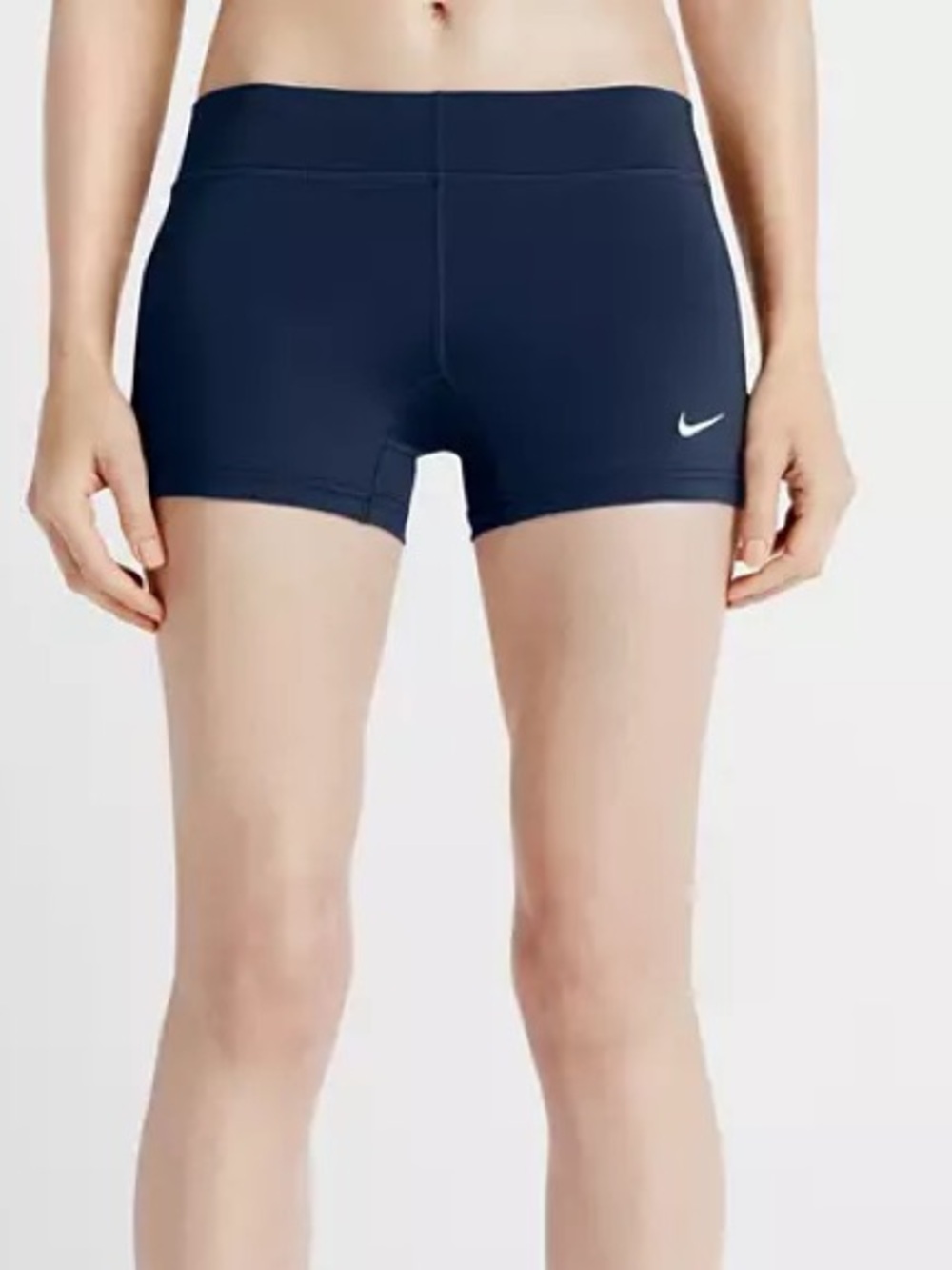 These are Nike Dri-FIT compression/volleyball shorts (women’s XS)